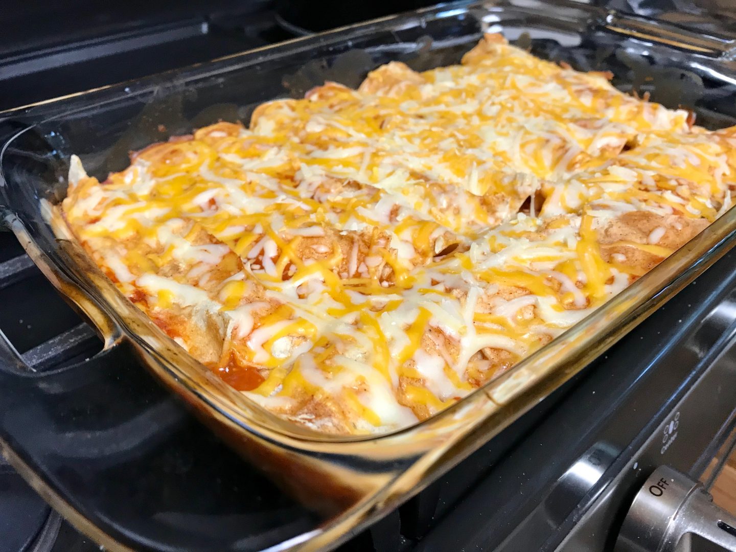 Chicken and Spinach Enchiladas