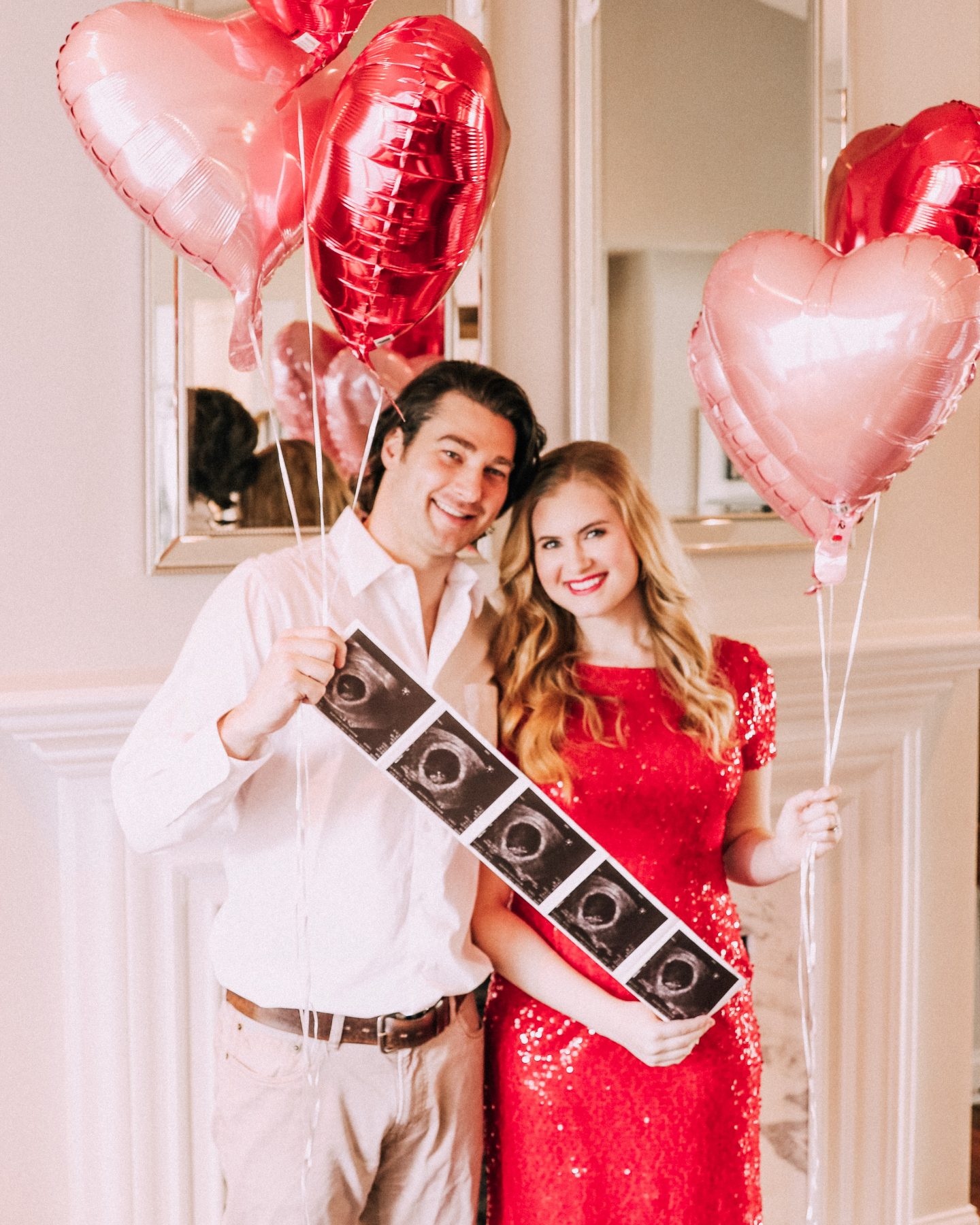 Valentines Day Pregnancy Announcement