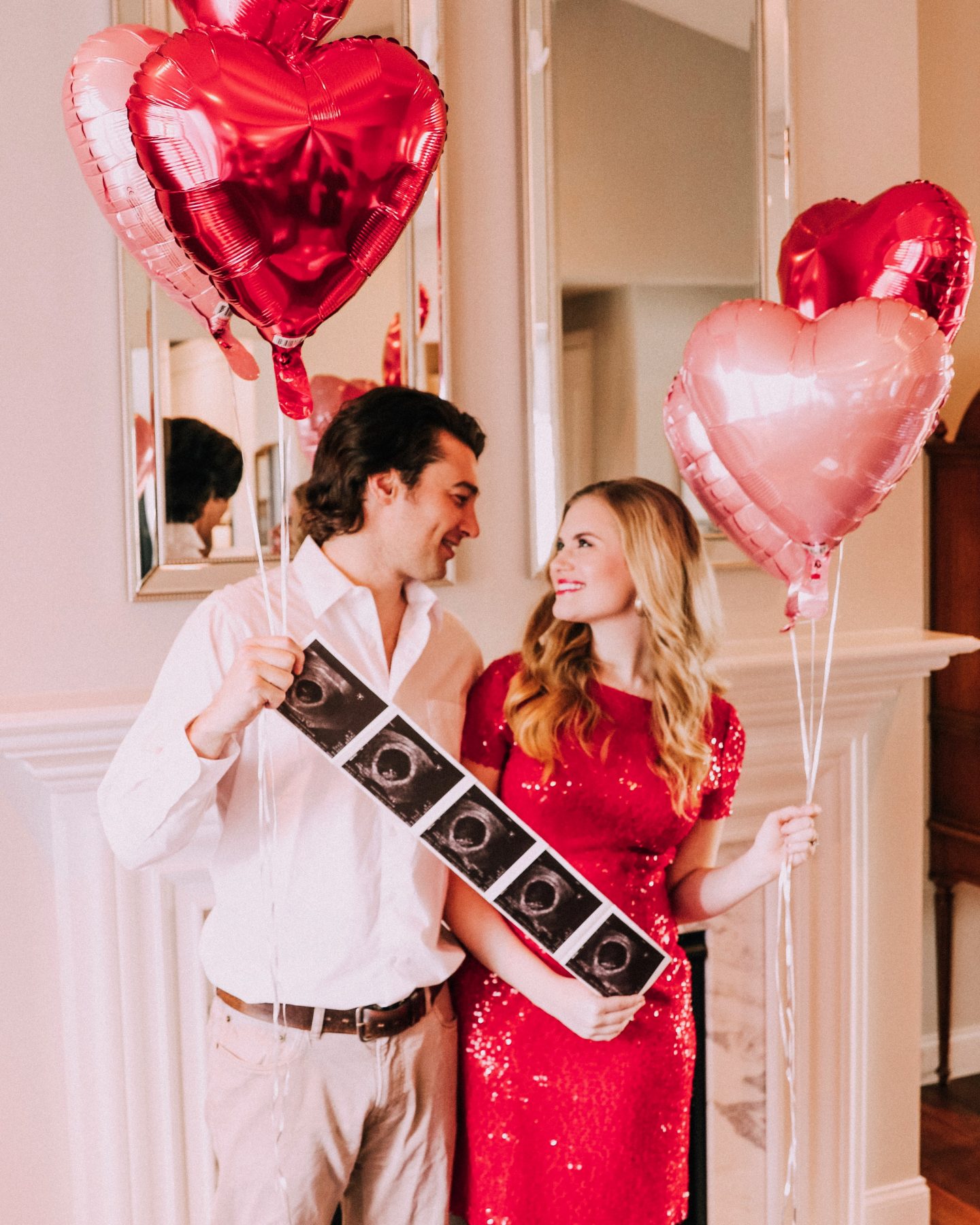 Valentines Day Pregnancy Announcement