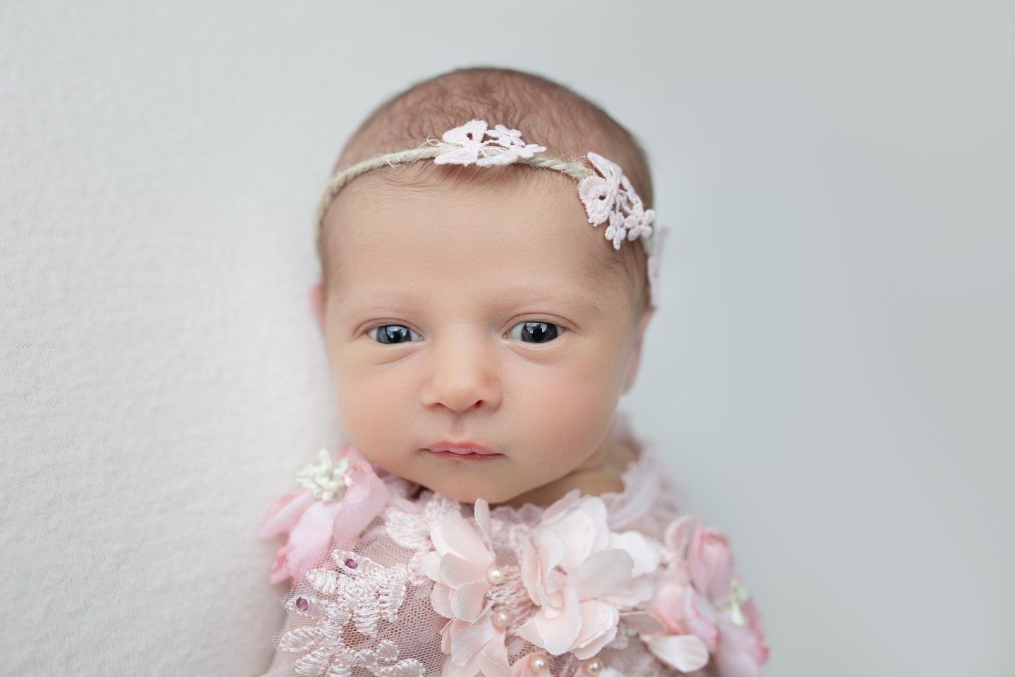 newborn photoshoot awake