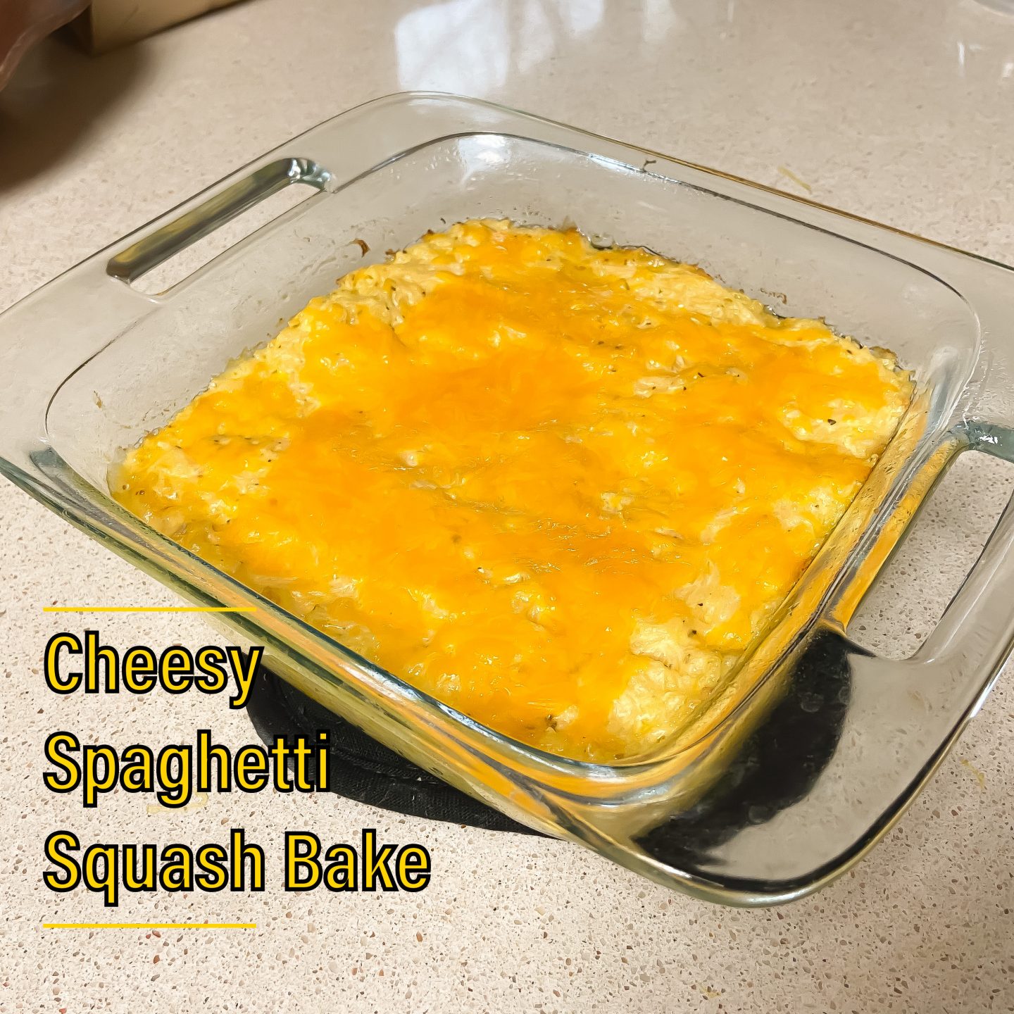 Cheesy Spaghetti Squash Bake