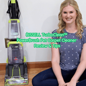 BISSELL TurboClean™ PowerBrush Pet Carpet Cleaner Review & Tips