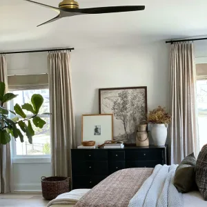 Linen Bedroom Curtains