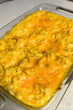 Cheesy Chicken Spaghetti