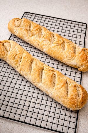 Gluten-Free Sourdough Baguettes
