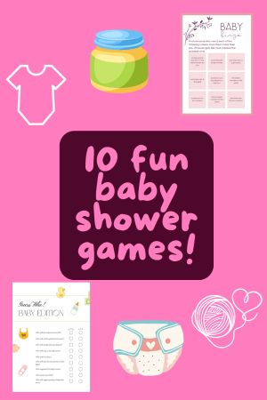 10 fun baby shower games!