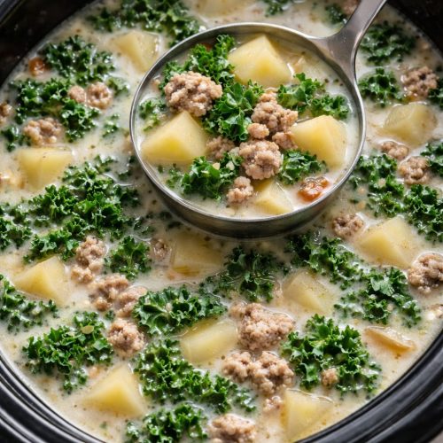 Creamy turkey and potato soup