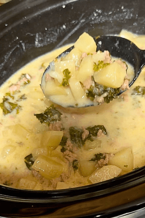 Italian Sausage, Potato,& Kale Soup (Gluten-Free)