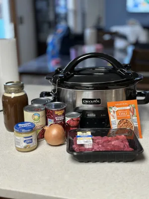 Crockpot Chuck Roast Chili