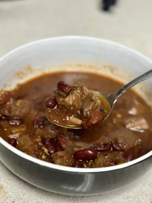 Crockpot Chuck Roast Chili