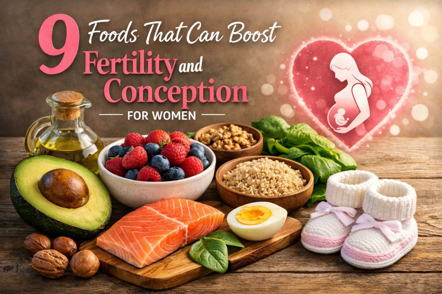 Foods for fertility and conception