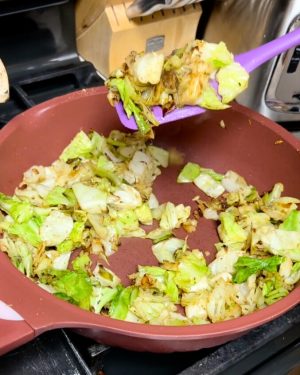 Easy Fried Cabbage