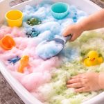 foam soap toddler activity
